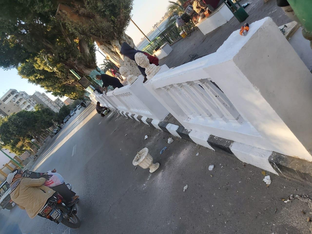  تطوير وتجميل كورنيش النيل بأسيوط