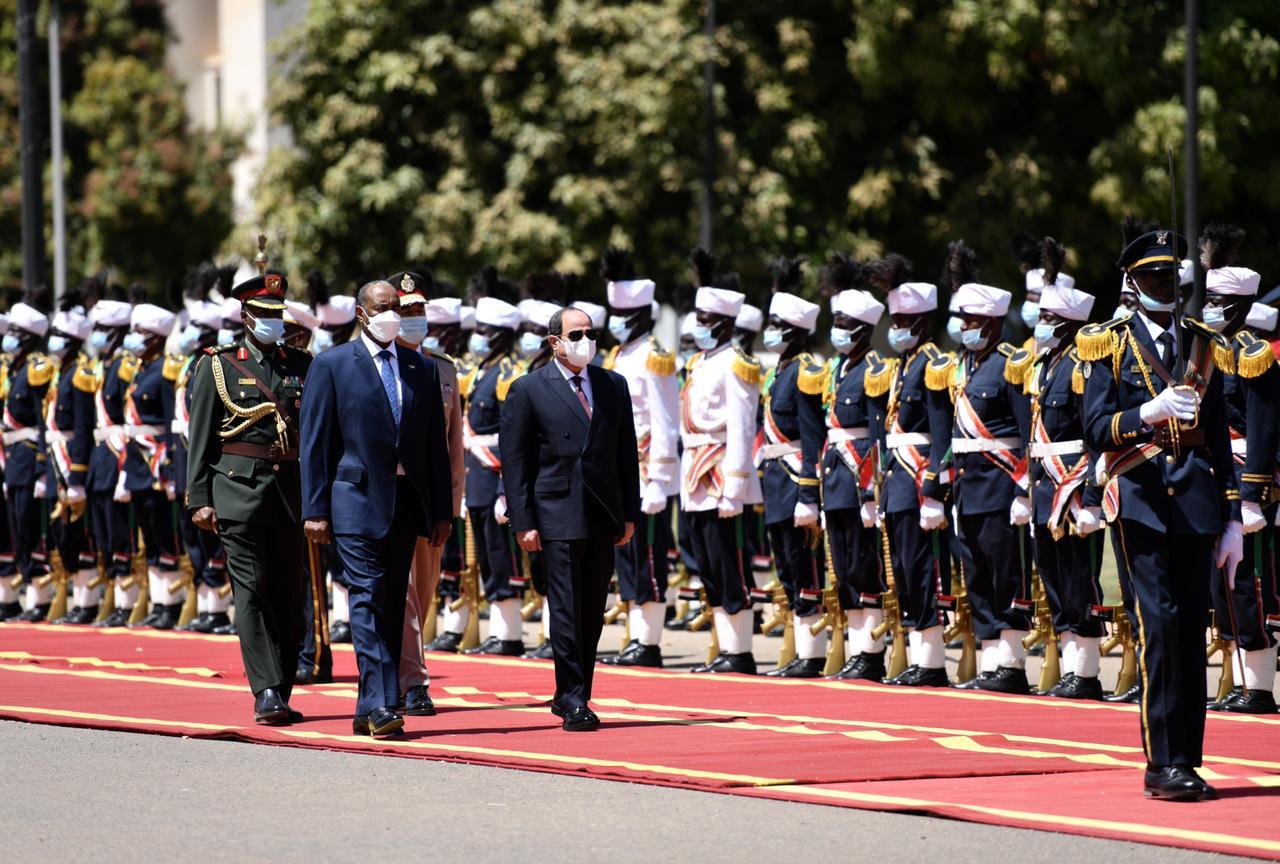 الرئيس السيسي خلال زيارته للسودان