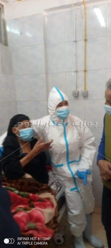 المسؤولون بصحة قنا يتابعون حالة أكبر مصابة بكورونا