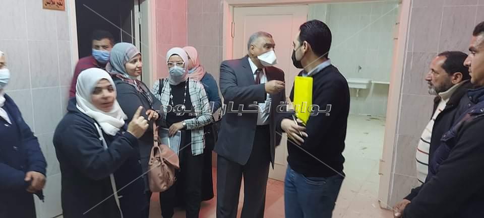 وكيل صحة الغربيه.  الانتهاء من مستشفي صدر بسيون وإفتتاحها قريبا