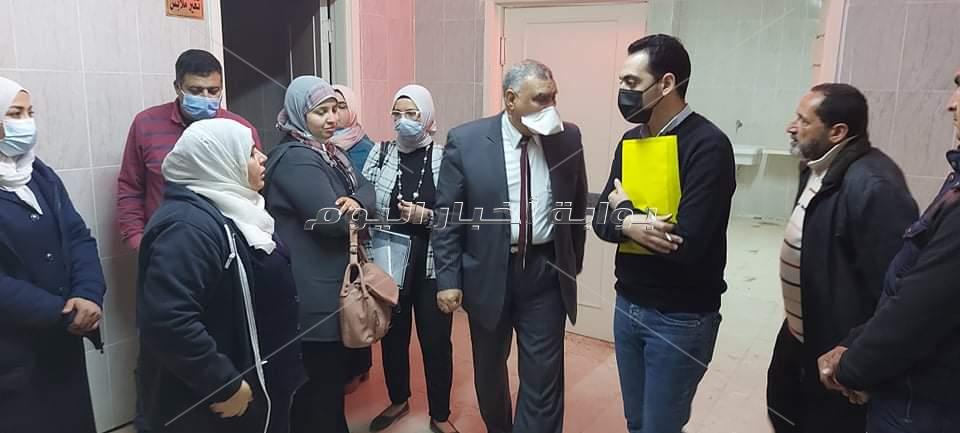 وكيل صحة الغربيه.  الانتهاء من مستشفي صدر بسيون وإفتتاحها قريبا