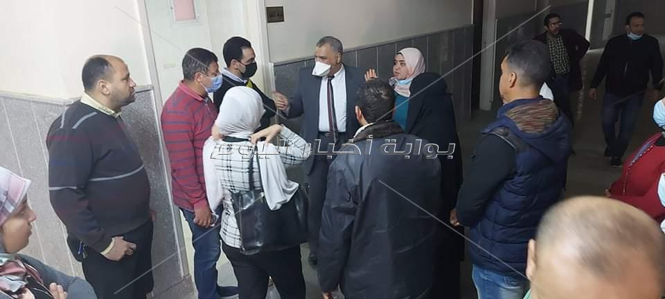وكيل صحة الغربيه.  الانتهاء من مستشفي صدر بسيون وإفتتاحها قريبا