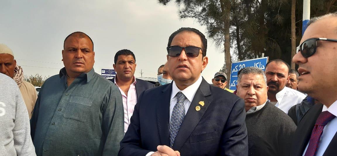 نقل البرلمان تتفقد محور جناكليس الصحراوي 