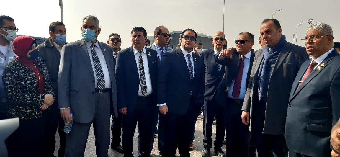 نقل البرلمان تتفقد محور جناكليس الصحراوي 