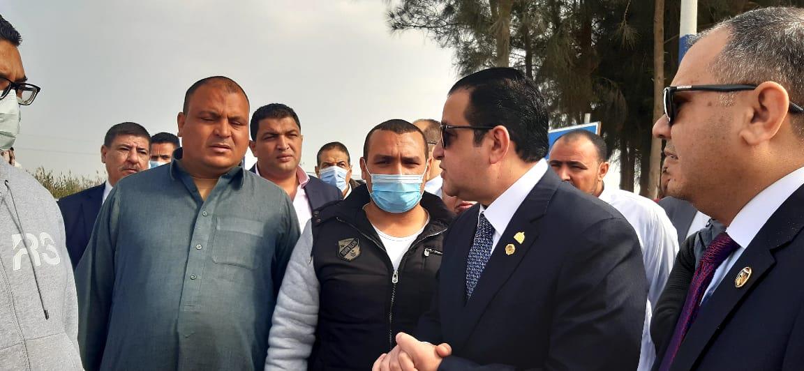 نقل البرلمان تتفقد محور جناكليس الصحراوي 