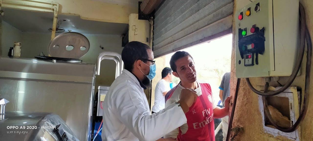 دورة تدريبية لرفع كفاءة مراكز تجميع الألبان