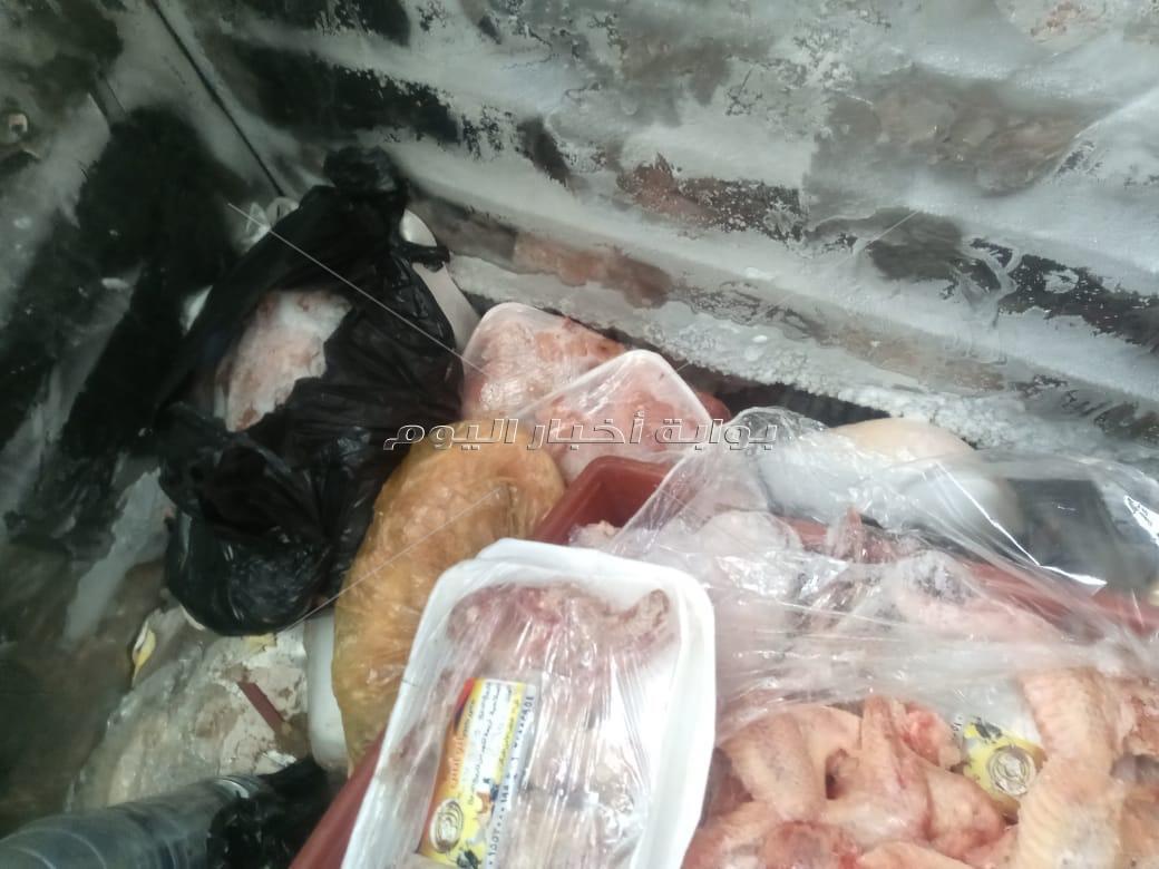 ضبط 141 كيلو لحوم ودواجن فاسدة بقنا  
