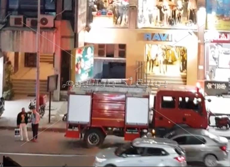 إخماد حريق محدود بمحل في مول شهير شرق الإسكندرية