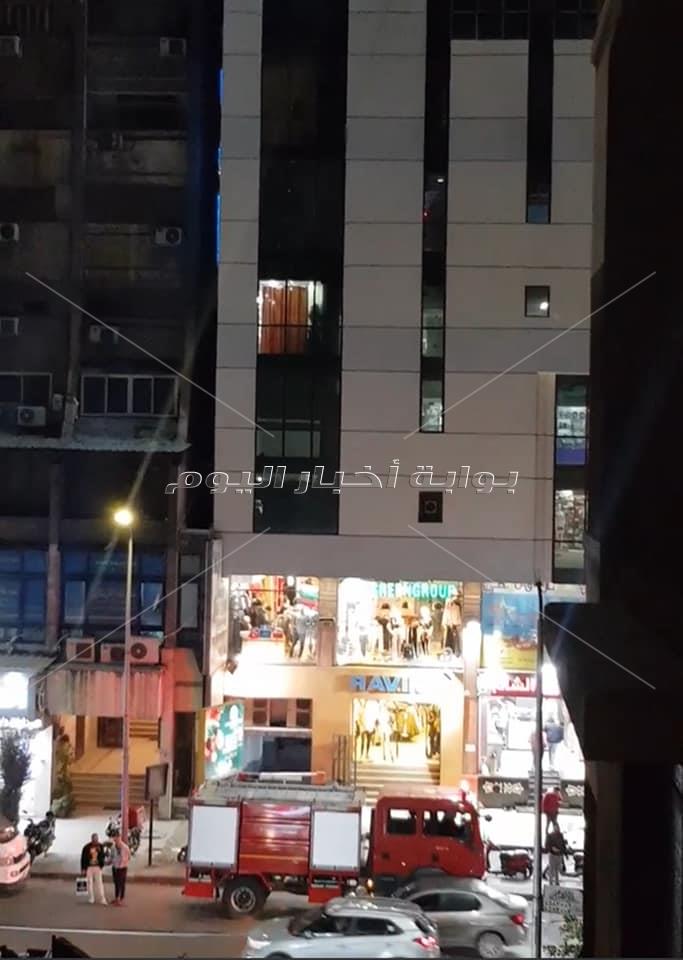 إخماد حريق محدود بمحل في مول شهير شرق الإسكندرية
