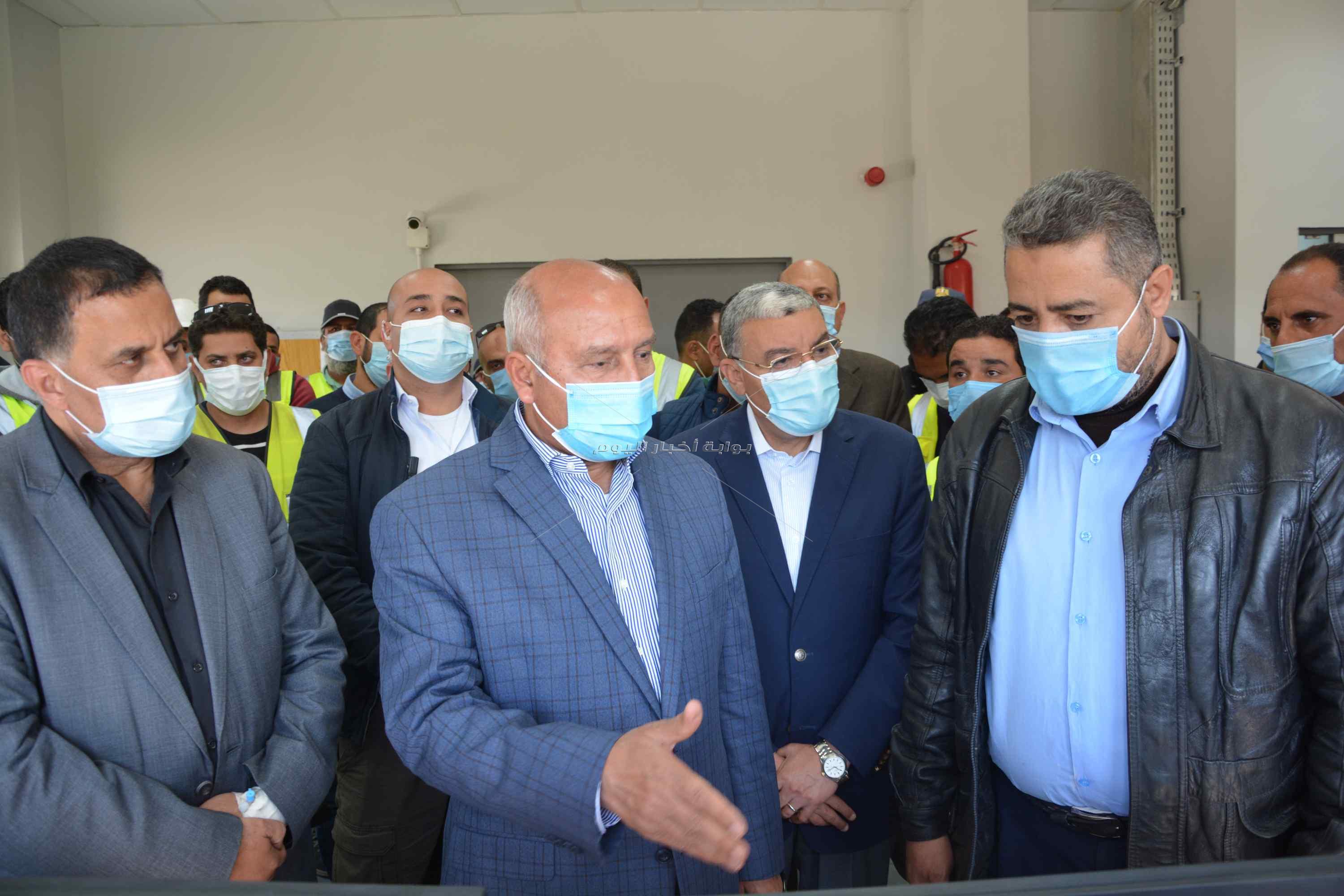 وزير النقل ومحافظ المنيا يشهدان اختبارات برج إشارات سمالوط قبل دخوله الخدمة غدا