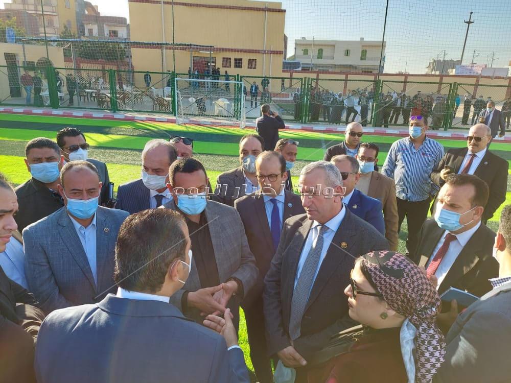 لجنة الشباب والرياضة بمجلس النواب تواصل جولتها بمحافظة البحيرة  وتتفقد مركز شباب  زاوية صقر 
