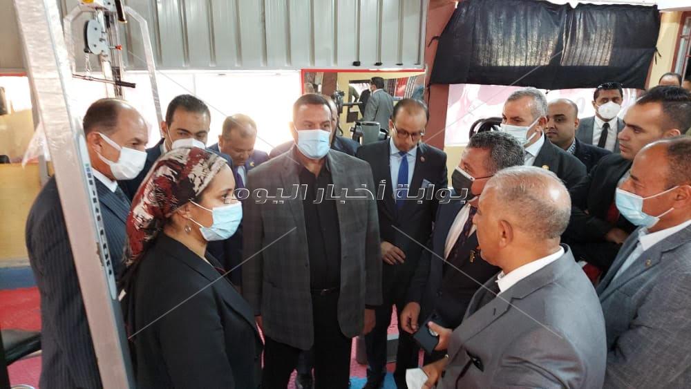 لجنة الشباب والرياضة بمجلس النواب تواصل جولتها بمحافظة البحيرة  وتتفقد مركز شباب  زاوية صقر 