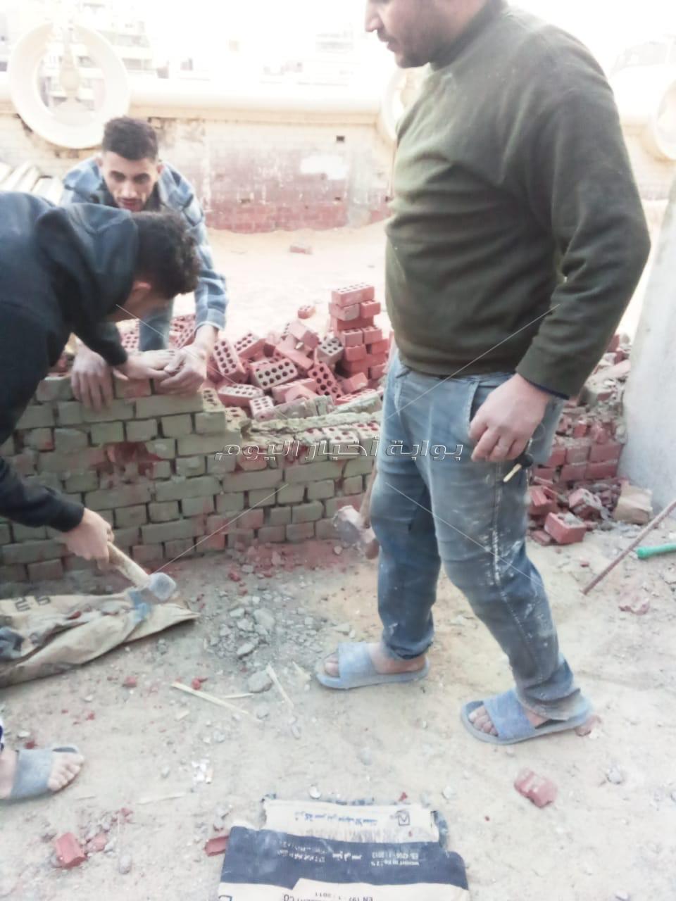 حي العجوزة ينجح في التصدي لبناء روف