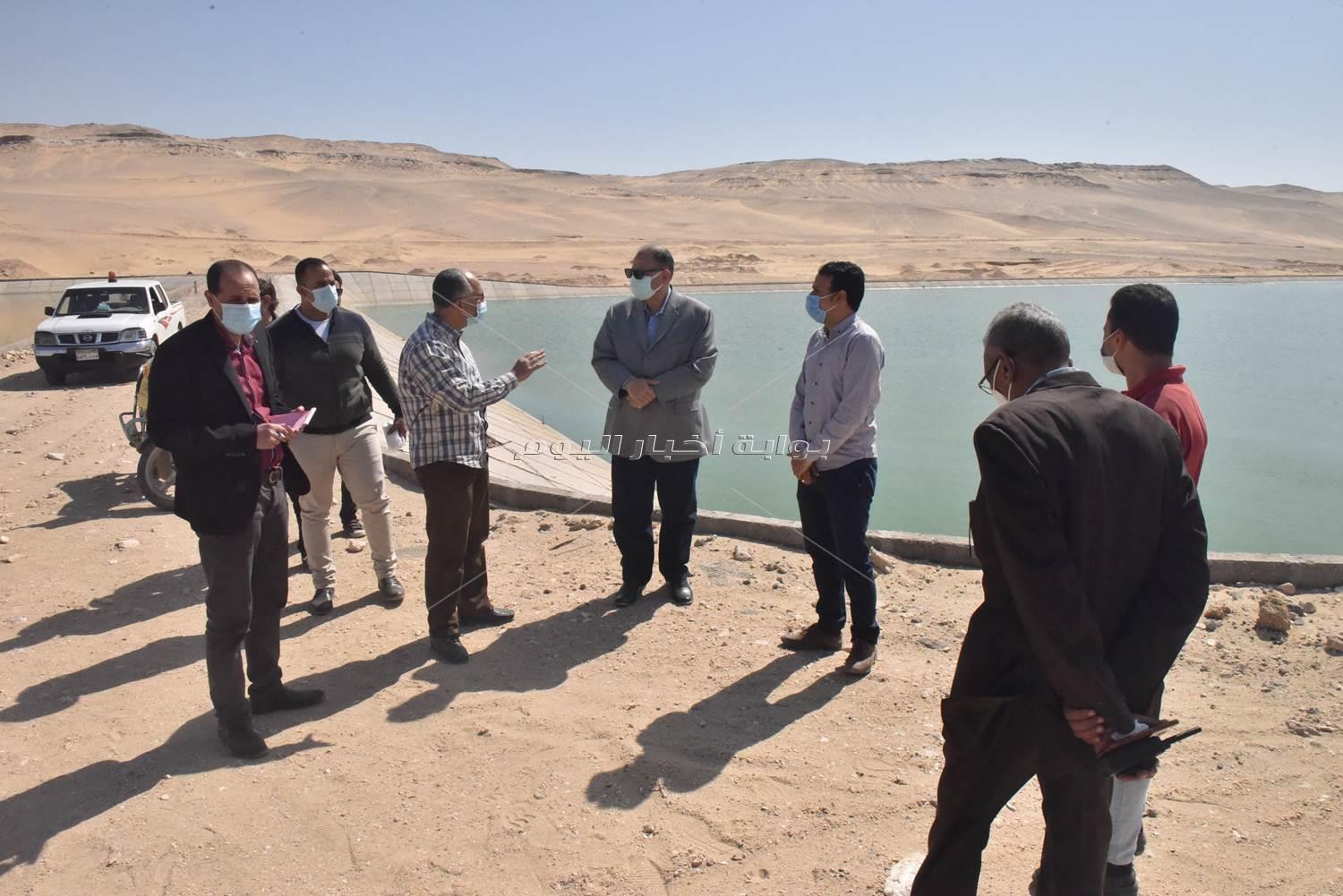  إستمرار تنفيذ مشروع صرف صحي منطقة بني غالب الصناعية بأسيوط 