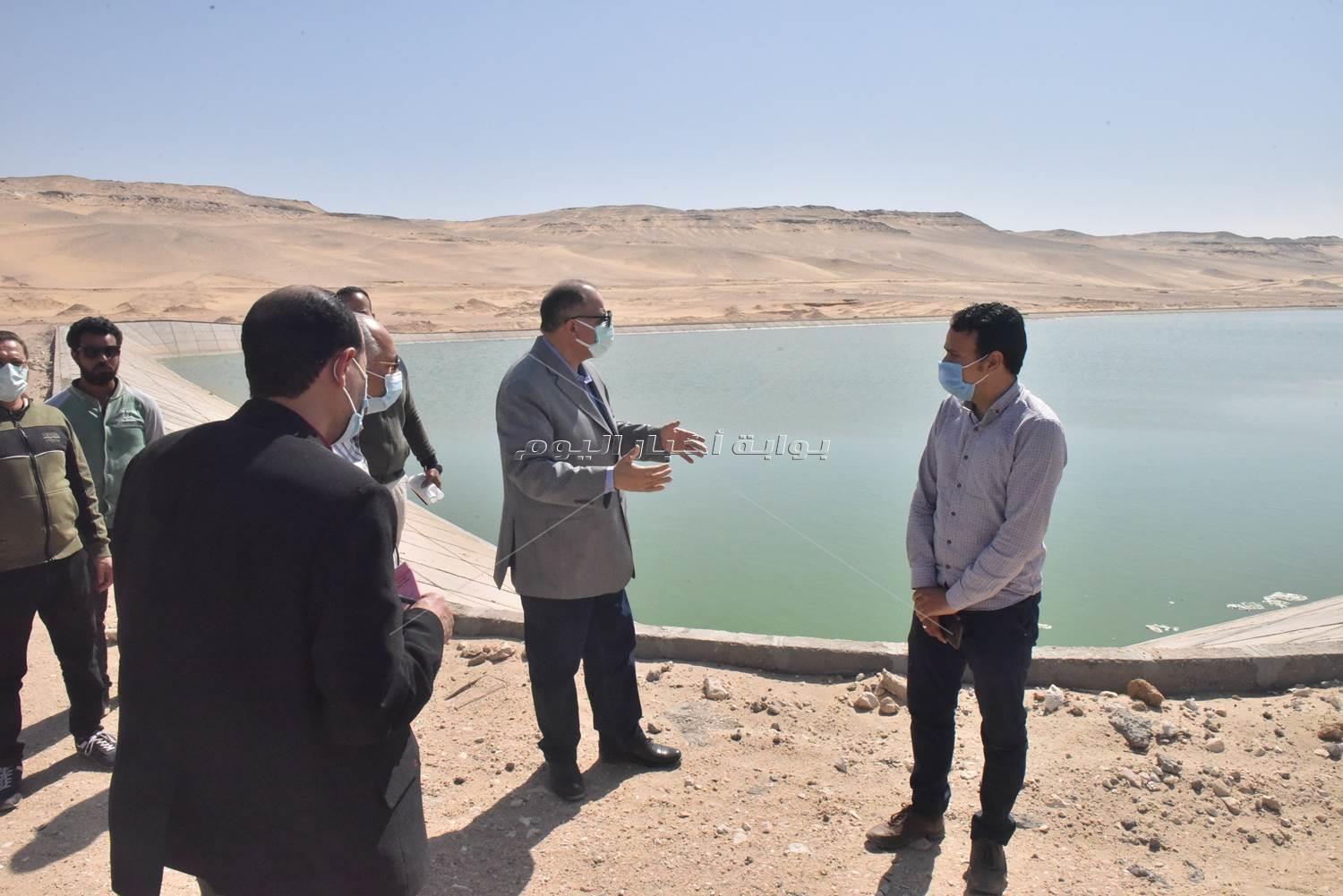  إستمرار تنفيذ مشروع صرف صحي منطقة بني غالب الصناعية بأسيوط 