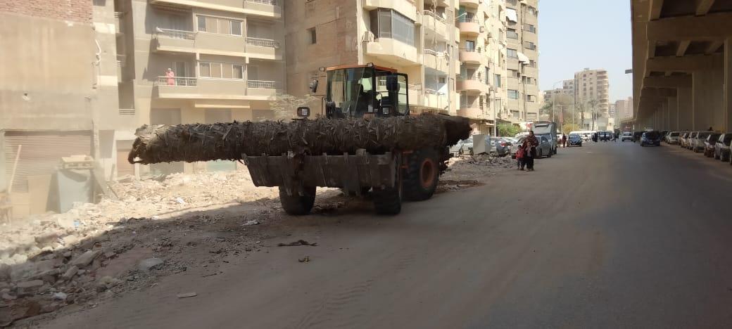 رفع مخلفات المريوطية وترسا في الطالبية بالجيزة