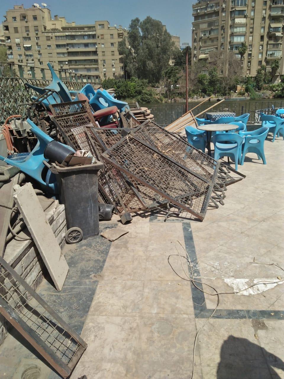 حي العجوزة يشن حملات لرفع الاشغالات و التصدي للبناء المخالف 