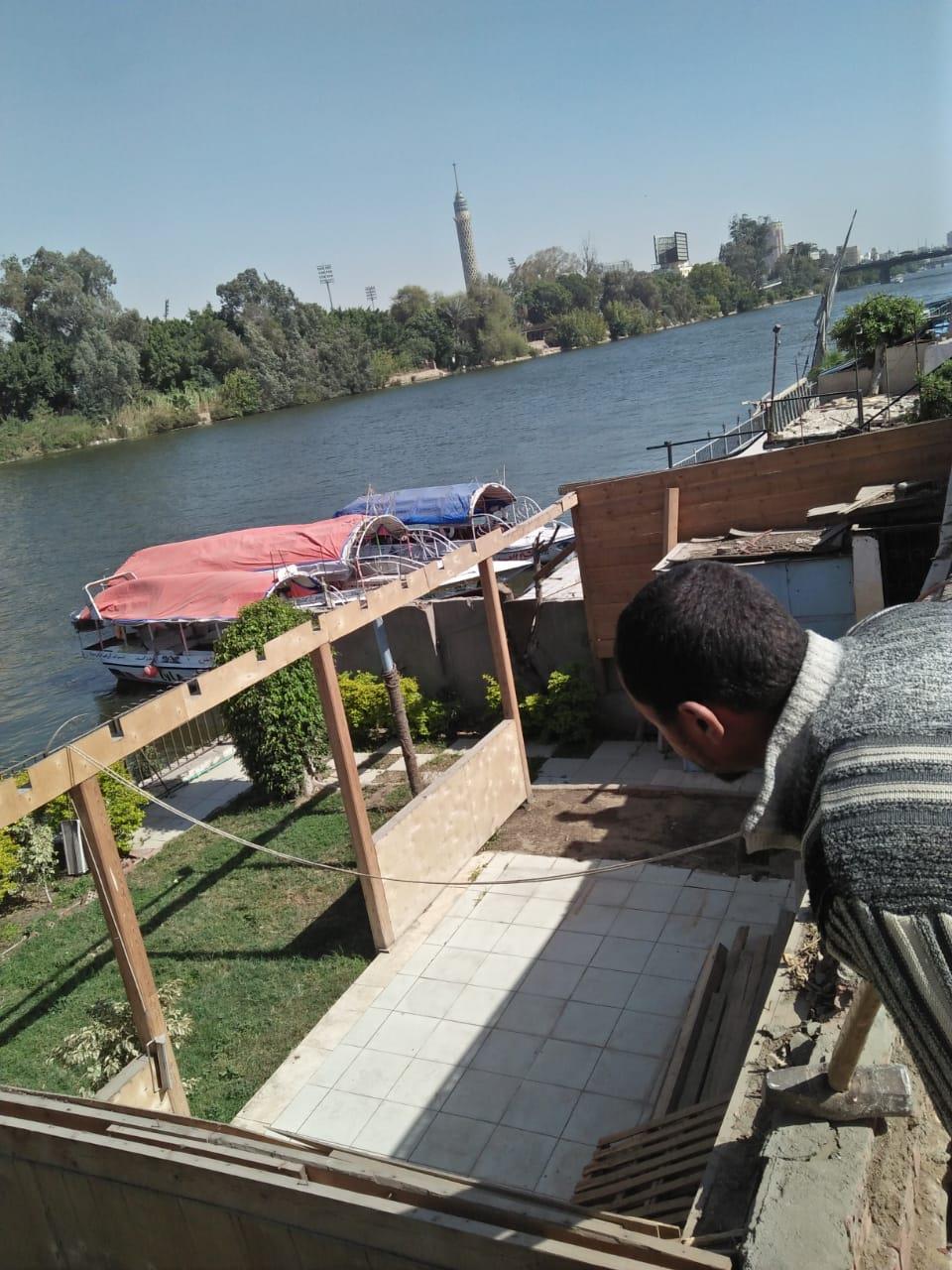 حي العجوزة يشن حملات لرفع الاشغالات و التصدي للبناء المخالف 