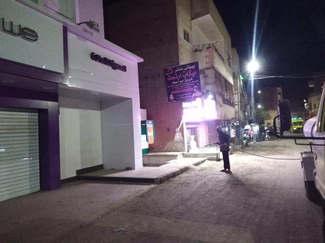 حملات متابعة تطبيق الاجراءات الاحترازية 