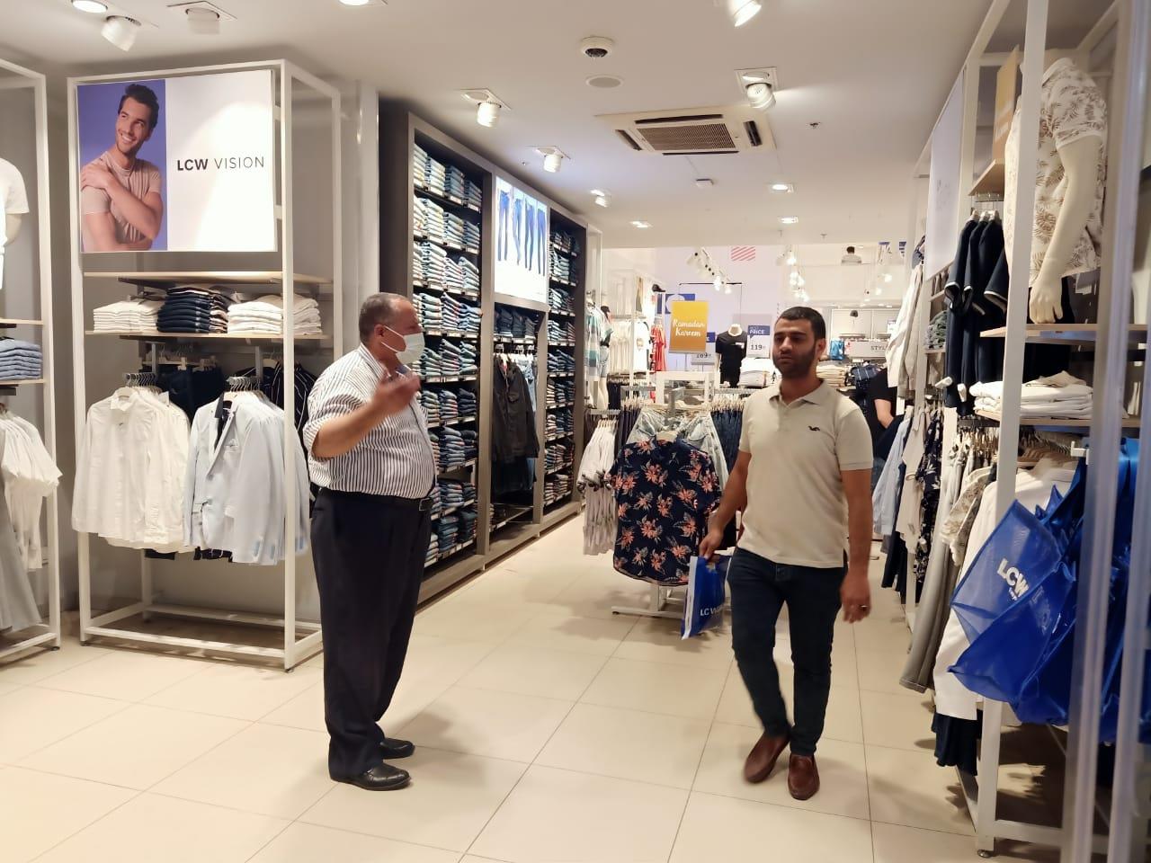 حملات متابعة تطبيق الاجراءات الاحترازية 