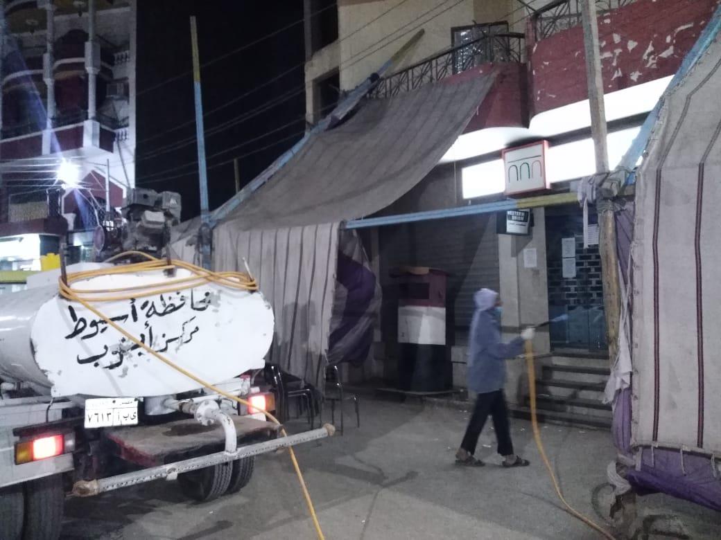حملات متابعة تطبيق الاجراءات الاحترازية 