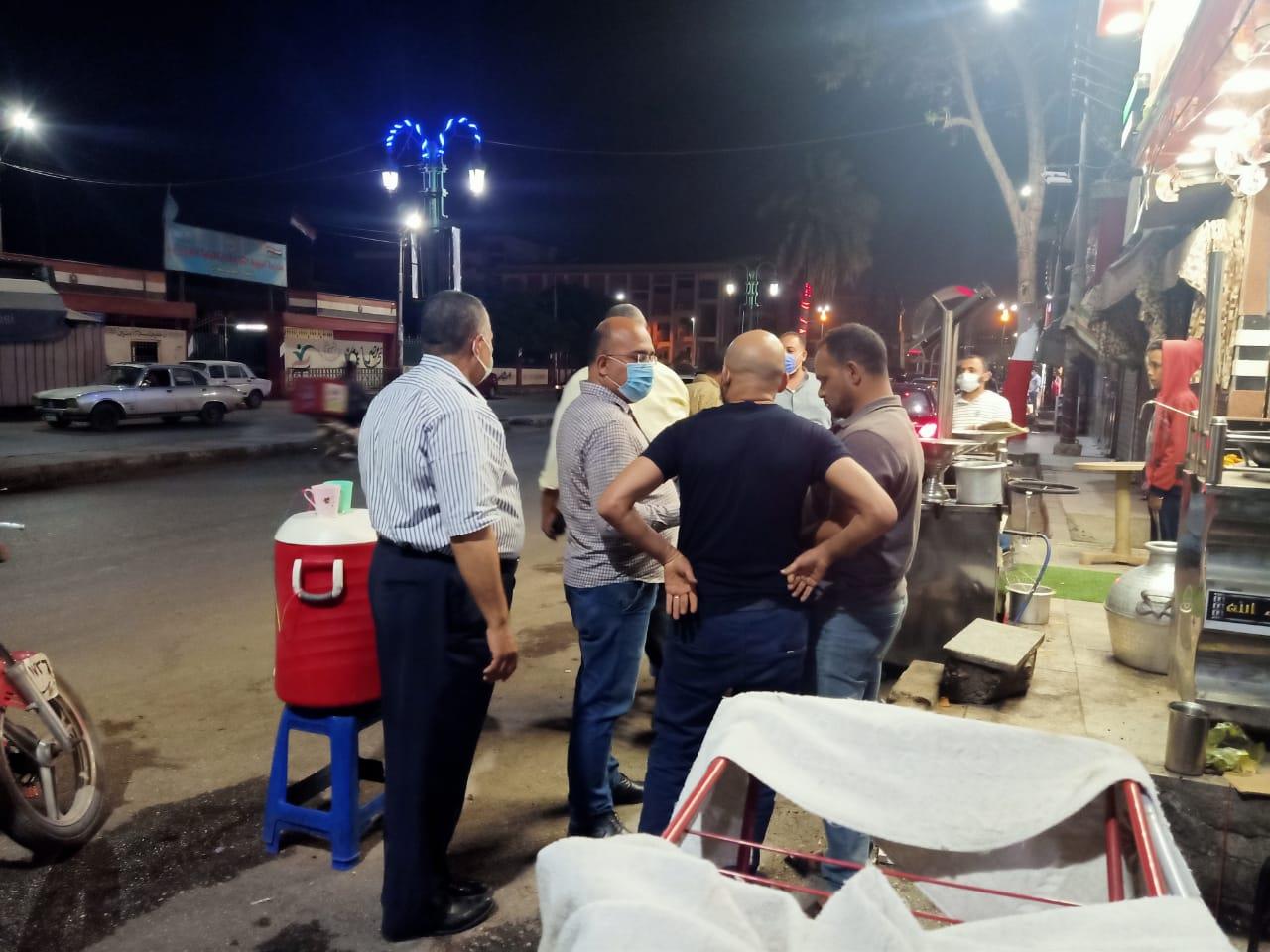حملات متابعة تطبيق الاجراءات الاحترازية 