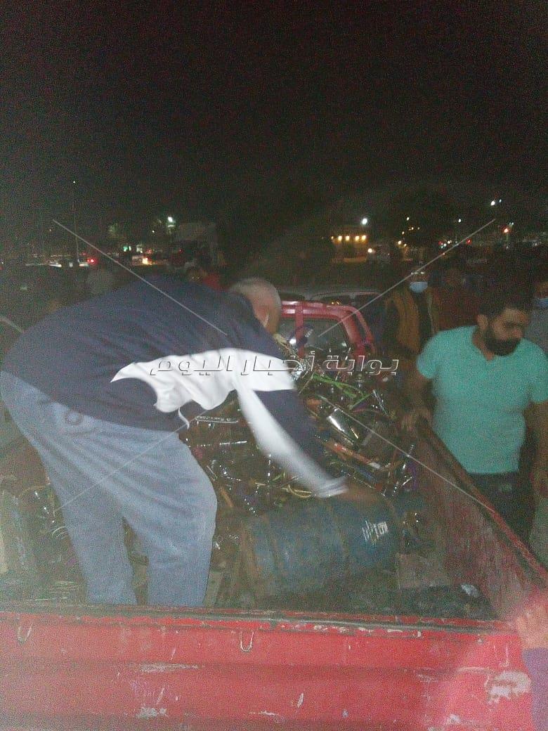 ضبط 100شيشة بالإسماعيلية 