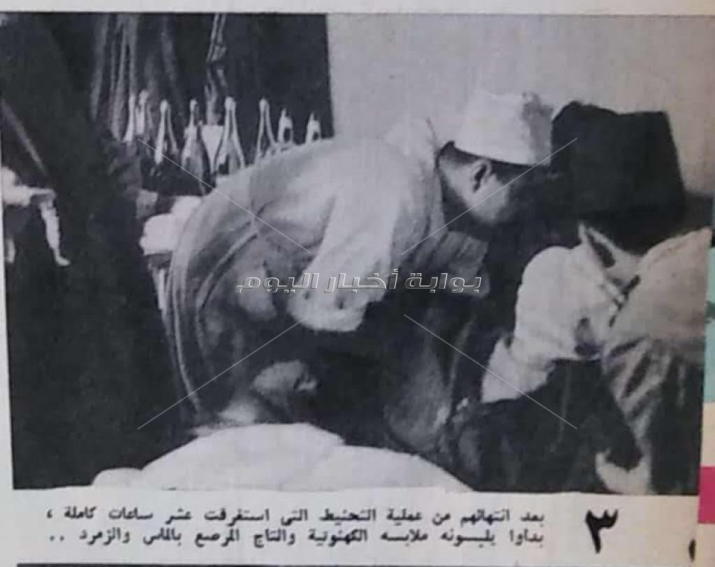 عملية تحنيط بطريرك الأقباط.. الأنبا يوساب الثاني