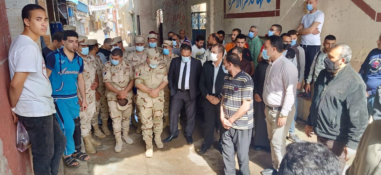 البحيرة تزف الشهيد جندى  أحمد جمال جودة إبن مدينة كفر الدوار لمثواه الاخير،.صور 