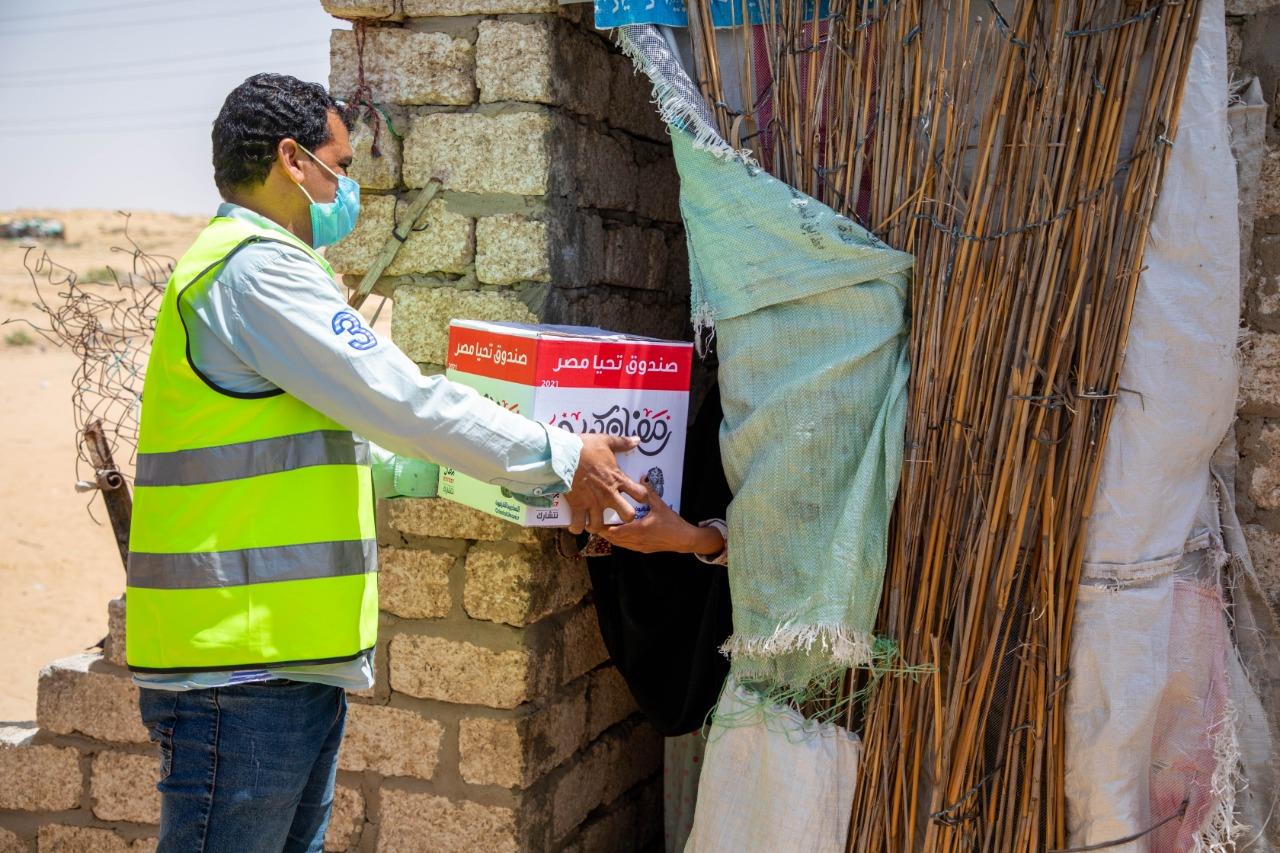  قوافل أبواب الخير تصل محافظة الإسماعيلية: صندوق تحيا مصر يوفّر 75 طن مواد غذائية لـ 4100 أسرة