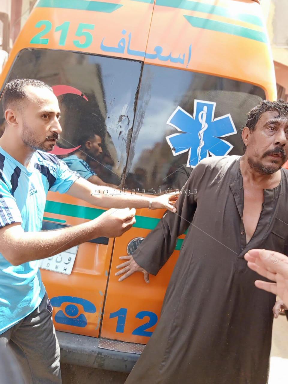  تفحم جثة رضيع إثر حريق  مروع داخل شقة بقرية بالدلنجات بالبحيرة