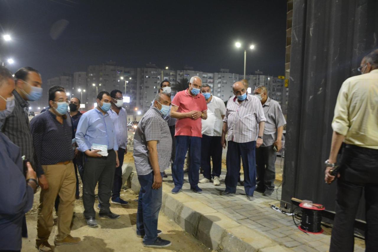  محافظ الجيزة يتفقد مسارات التطوير بأحياء العمرانية والطالبية والهرم وطريق الفيوم/صور 