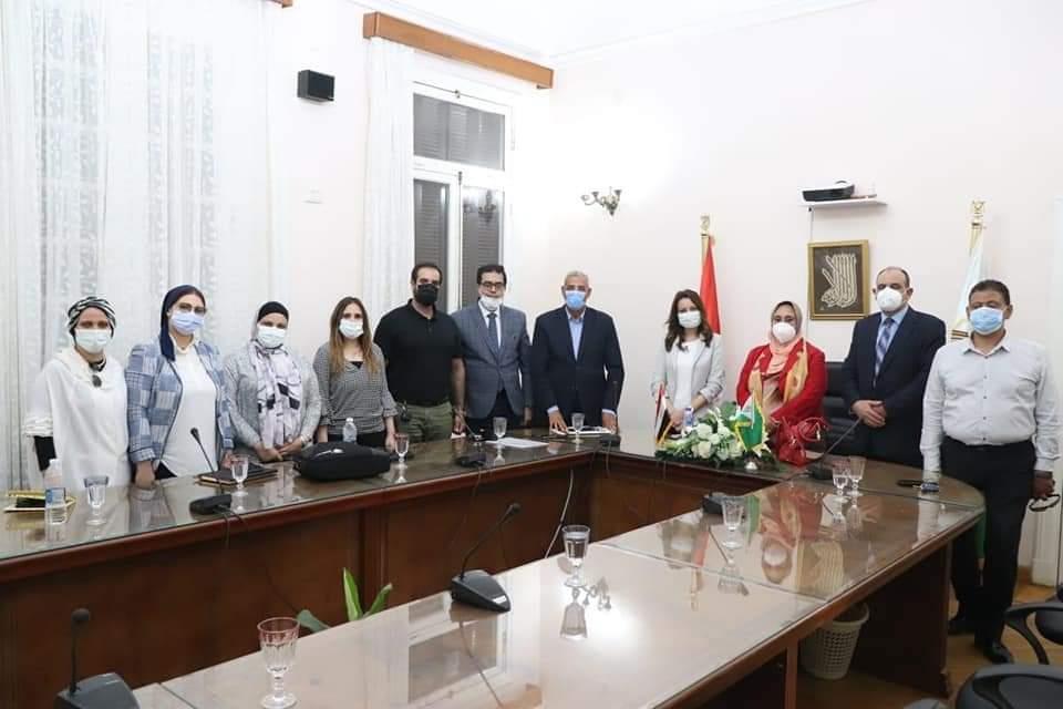  الجيزة تبدأ اول أيام التدريب مع متدربي البرنامج الرئاسي للتنفيذيين EPLP