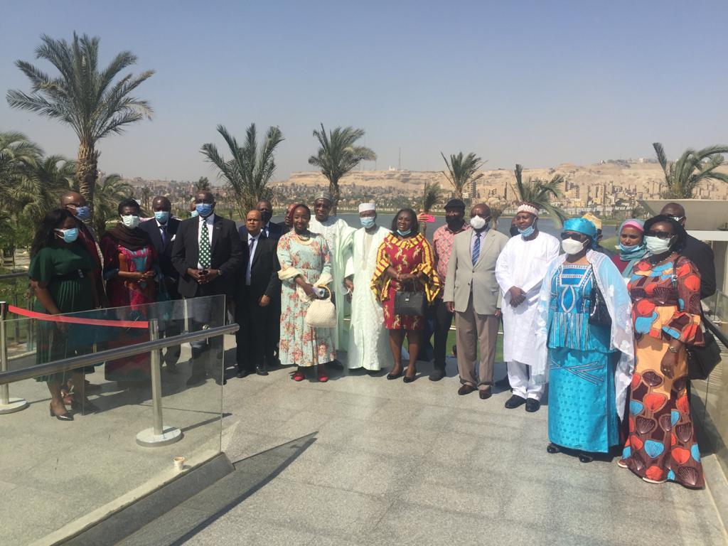 المتحف القومي للحضارة يستقبل سفراء الدول الأفريقية