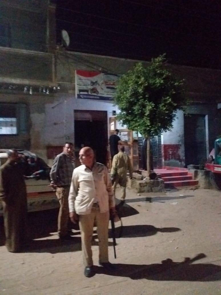 حملة انضباط واشغالات في منشأة القناطر بالجيزة