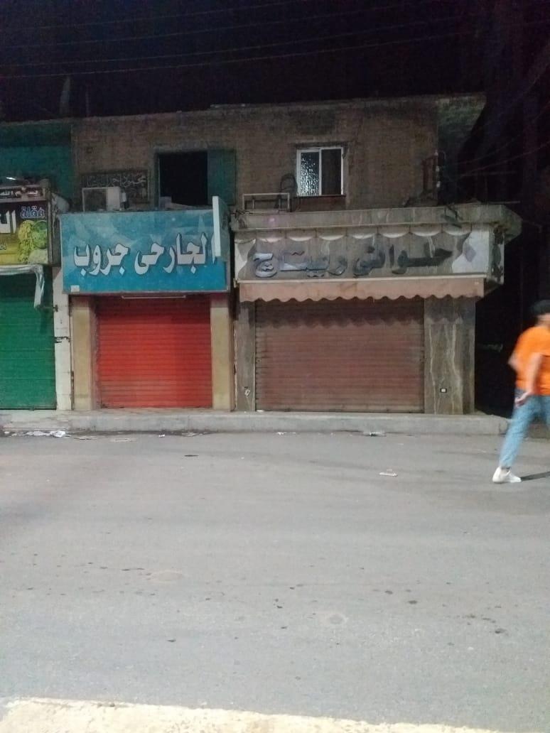حملة انضباط واشغالات في منشأة القناطر بالجيزة