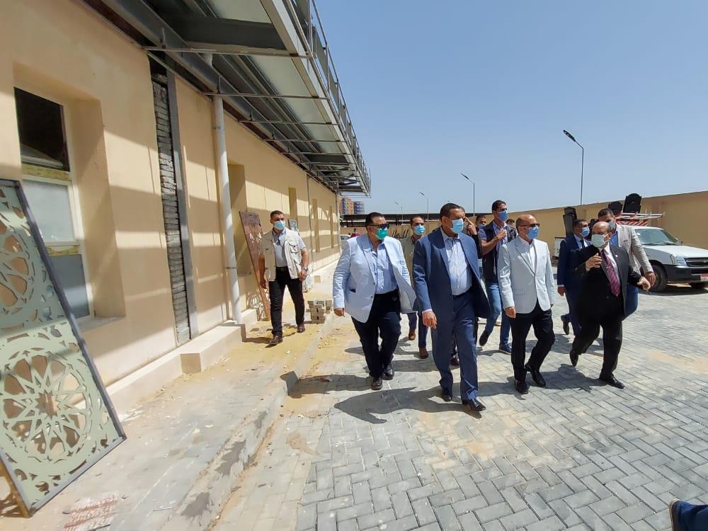بالصور .. وزير العدل و محافظ البحيرة يتفقدان اعمال انشاء مبنى محكمة شمال دمنهور الإبتدائية 