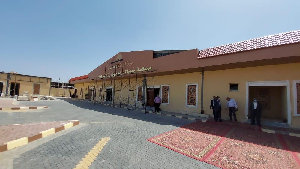 بالصور .. وزير العدل و محافظ البحيرة يتفقدان اعمال انشاء مبنى محكمة شمال دمنهور الإبتدائية 