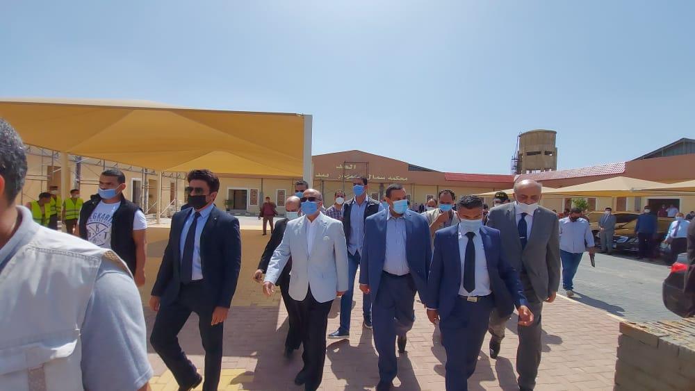 بالصور .. وزير العدل و محافظ البحيرة يتفقدان اعمال انشاء مبنى محكمة شمال دمنهور الإبتدائية 