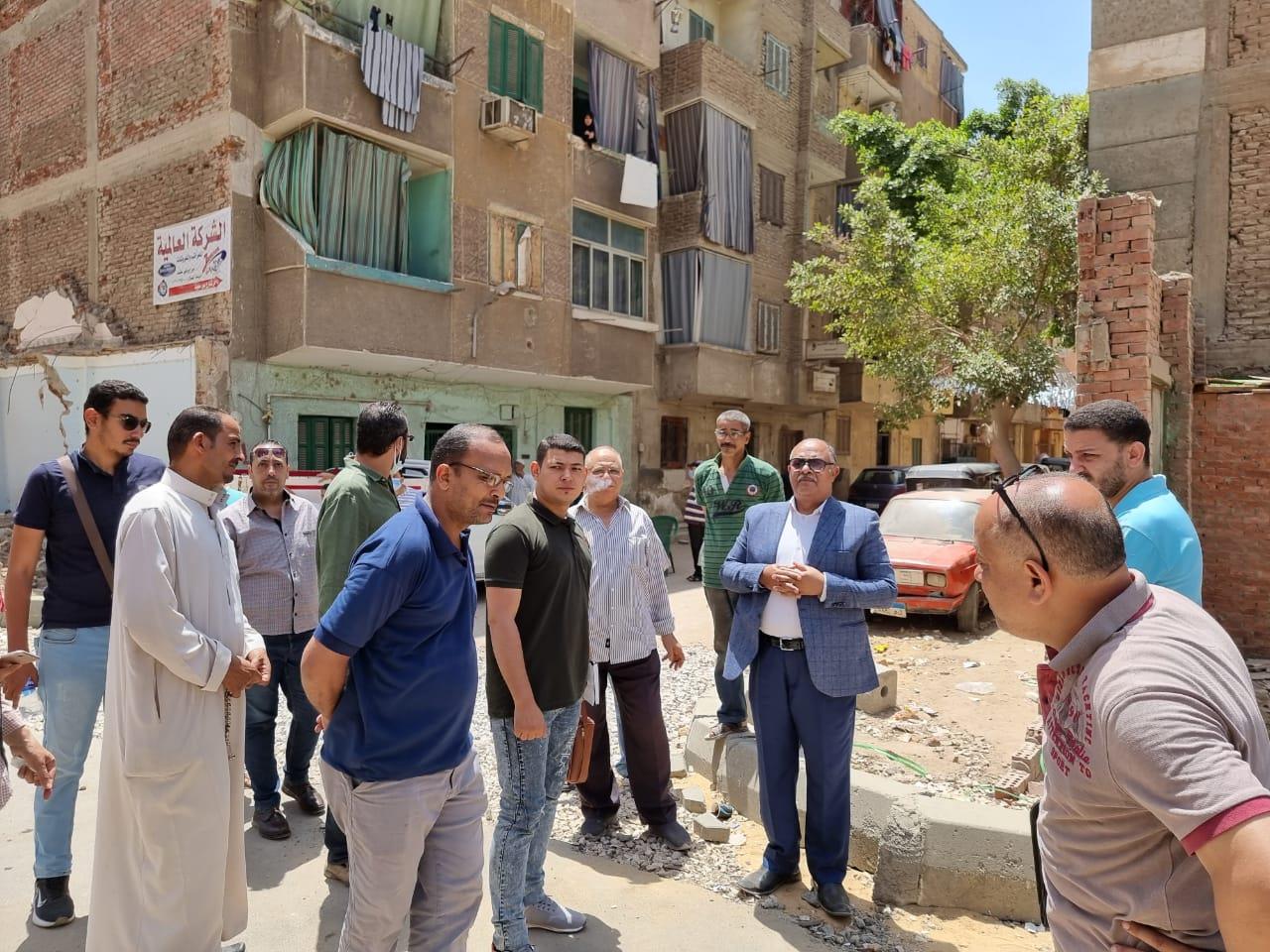 حملات توسعة ورصف ودهانات في العمرانية