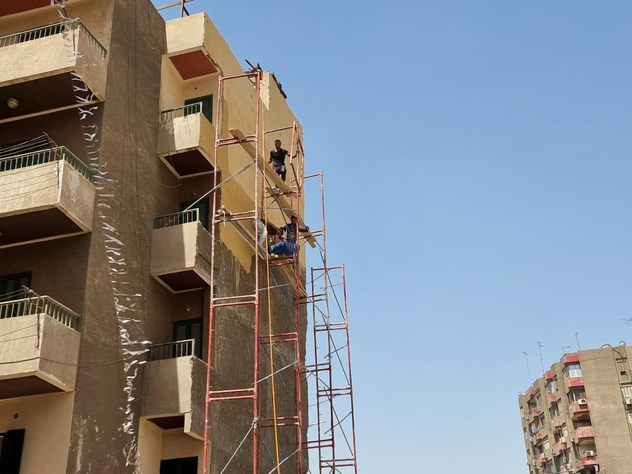 حملات توسعة ورصف ودهانات في العمرانية