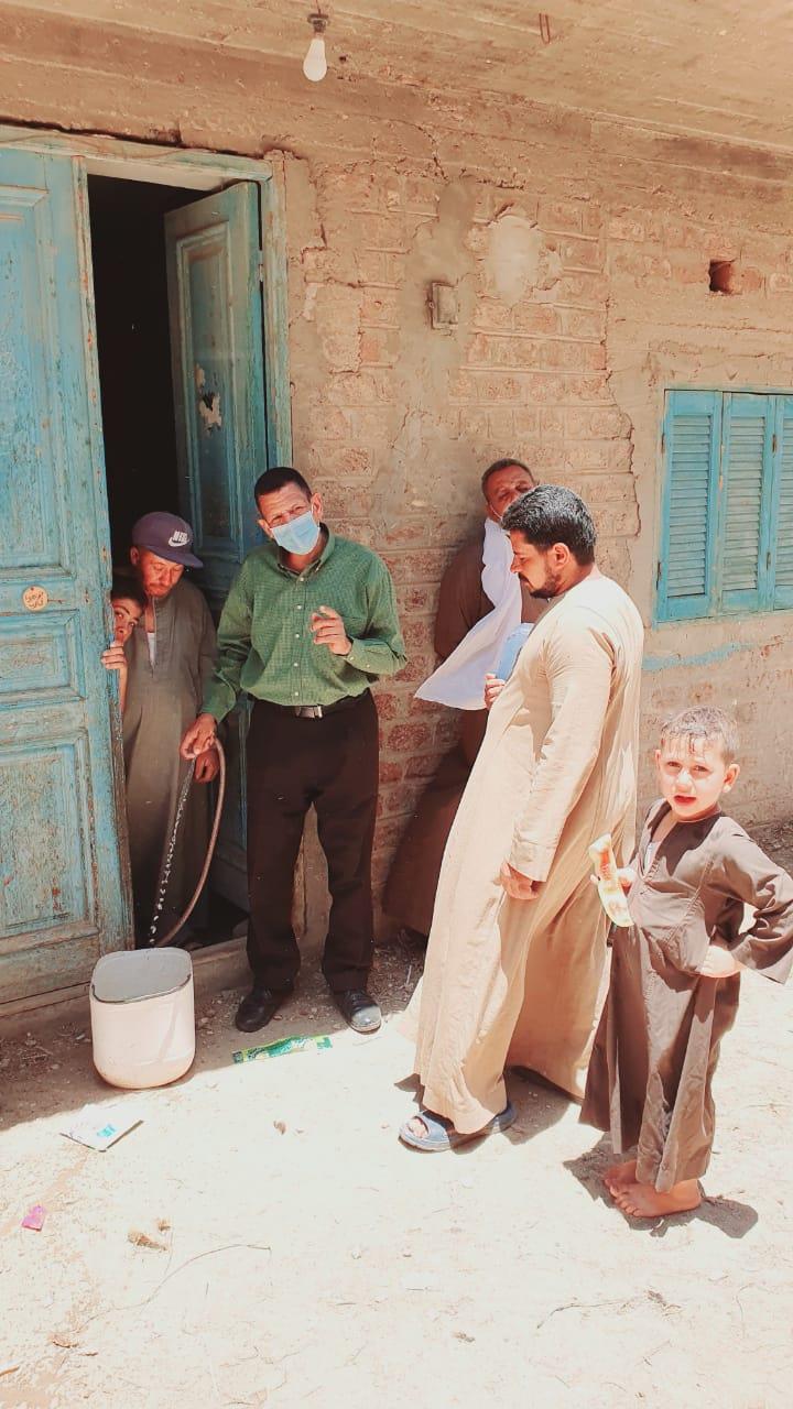 مياه جديدة من 6 آبار ارتوازي تروى قريتى ريفا ودير ريفا بأسيوط 