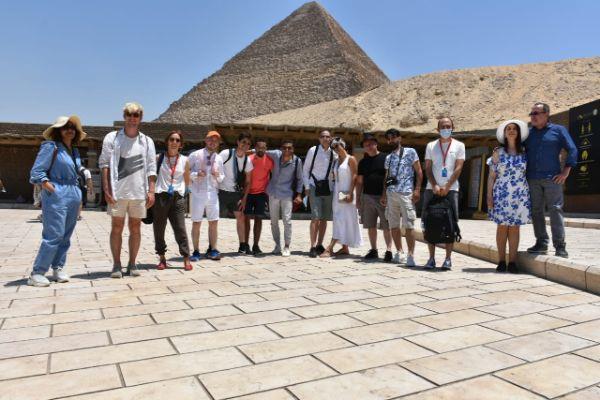 مهرجان الإسماعيلية ينظم رحلة للمشاركين الأجانب إلى القاهرة