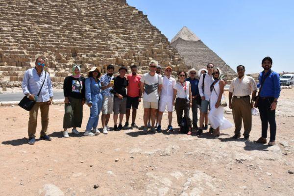 مهرجان الإسماعيلية ينظم رحلة للمشاركين الأجانب إلى القاهرة