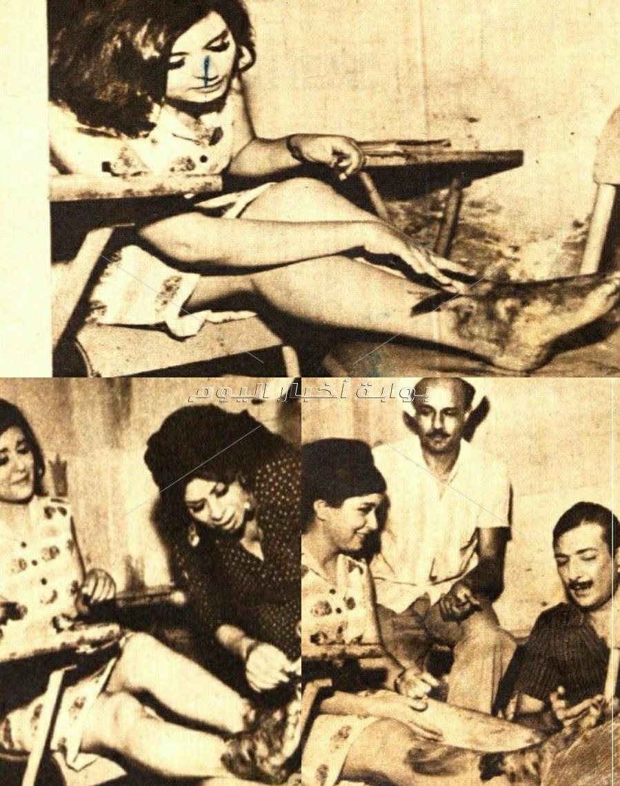«زيت الطعمية» يحرق سعاد حسني.. والعلاج «بيض وملح»