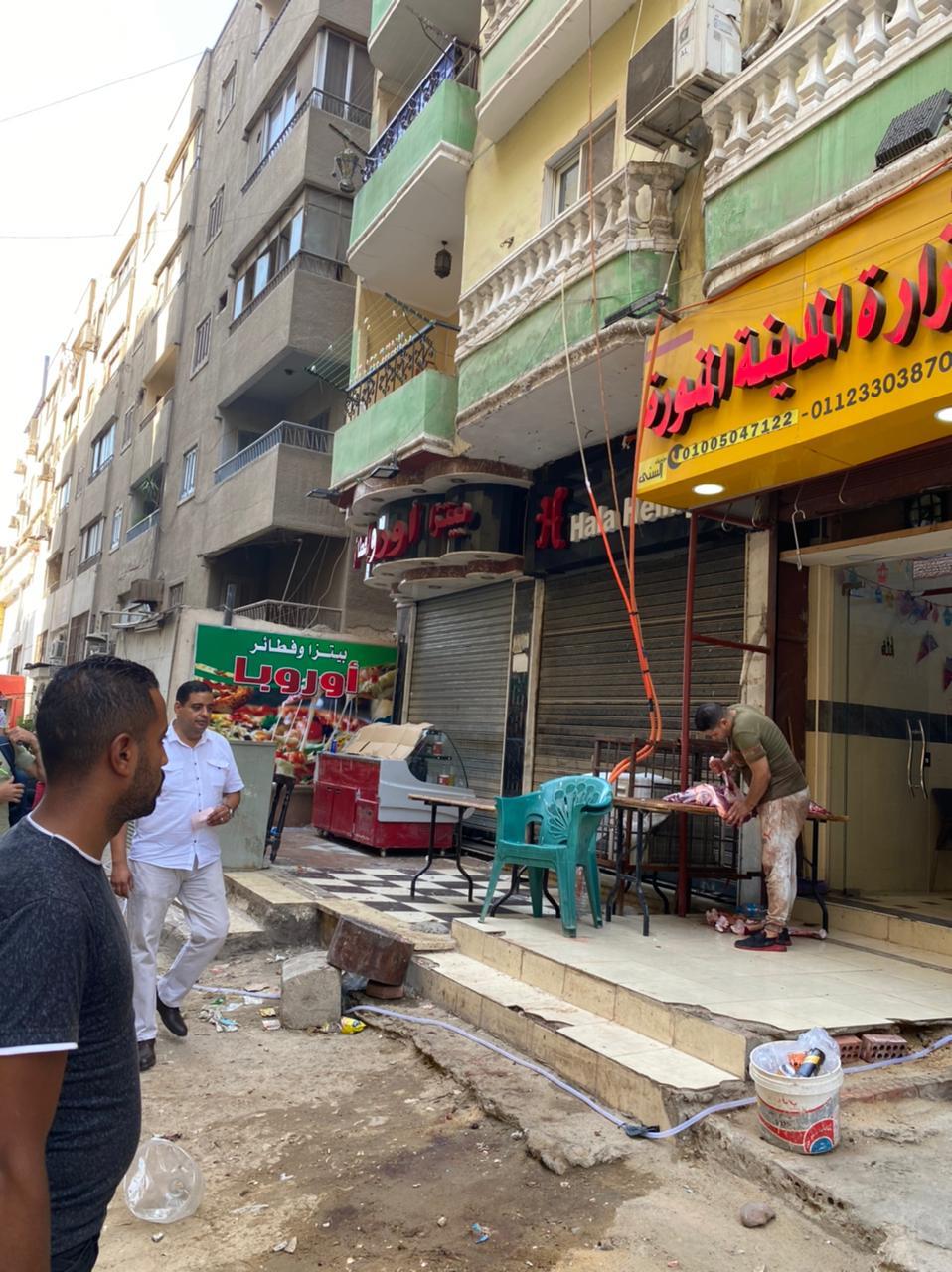 الجيزة تضبط حالات ذبح