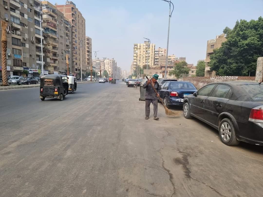 كلبشة السيارات المخالفة للإنتظارفي العمرانية