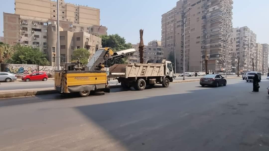 كلبشة السيارات المخالفة للإنتظارفي العمرانية