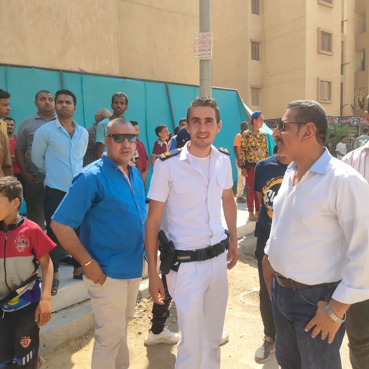 إزالة الإشغالات بأبناء الجيزة