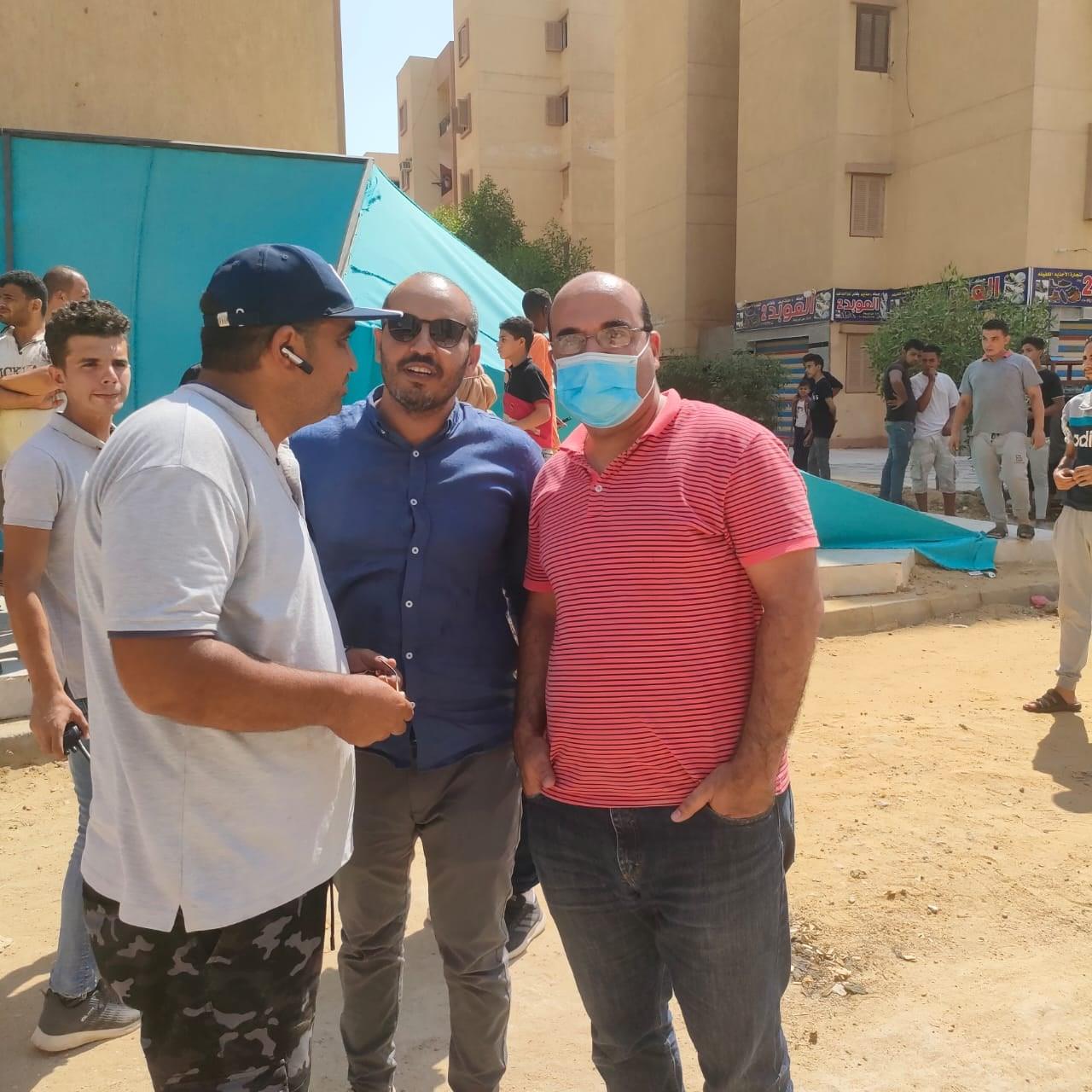 إزالة الإشغالات بأبناء الجيزة